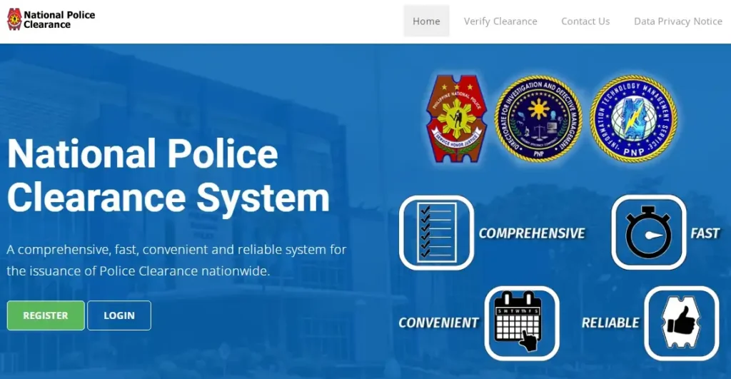 National Police Clearance Philippines online application process