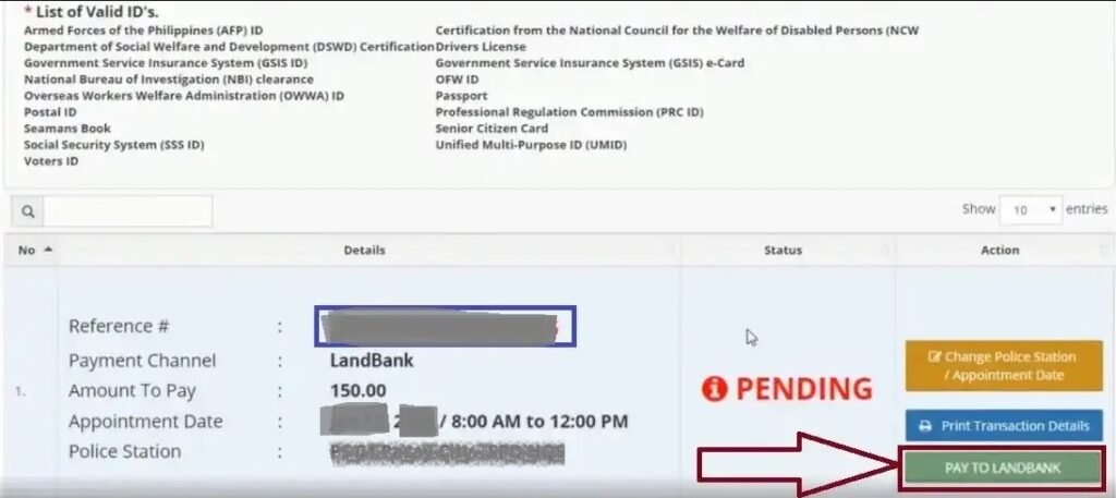 Police Clearance Renewal Online