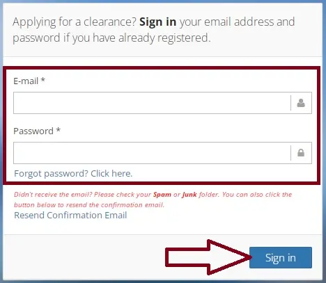 Police Clearance Renewal Online